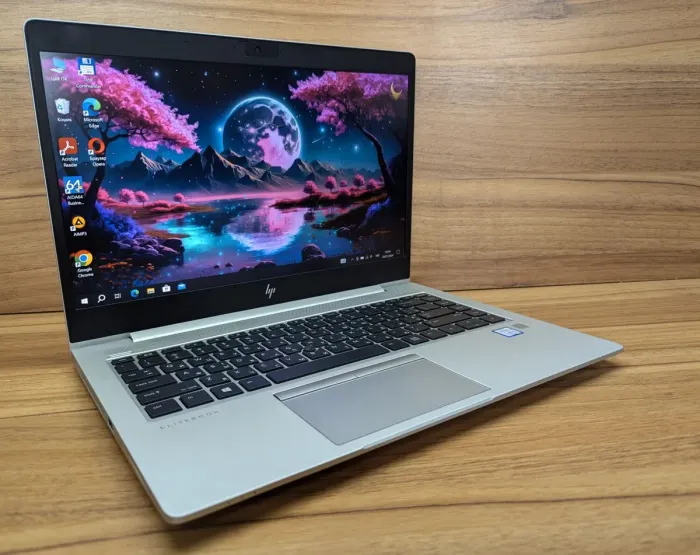 Ультрабук HP EliteBook 840 G6 / 14" (1920x1080) IPS / Intel Core i5-8265U (4 (8) ядра по 1.6 - 3.9 GHz) / 16 GB DDR4 / 512 GB SSD / Intel UHD Graphics 620 / WebCam / Fingerprint / Windows 10 б/в - зображення 4