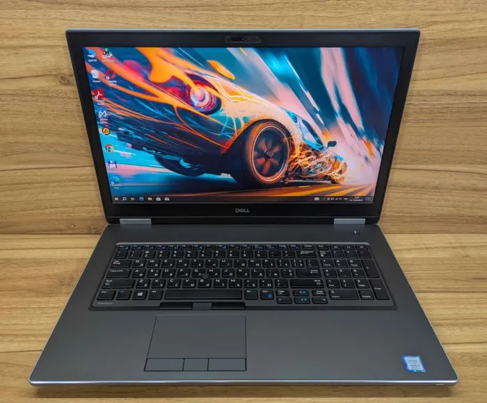 Мобільна робоча станція Dell Precision 7740 / 17,3" (3840x2160) IPS / Intel Core i7-9850H (6 (12) ядер по 2,6 - 4,6 ГГц) / 64 ГБ DDR4 / 1000 ГБ SSD / nVidia Quadro RTX 5000, 16 ГБ GDDR6, 256-біт / WebCam / Windows 10 б/в - зображення 2