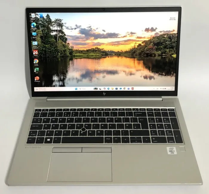 Ігровий ультрабук HP EliteBook 850 G7 / 15,6" (1920x1080) IPS / Intel Core i7-10610U (4 (8) ядра по 1,8 - 4,9 ГГц) / 16 ГБ DDR4 / 256 ГБ SSD NVMe / nVidia GeForce MX250, 2 ГБ GDDR5, 64-біт / WebCam / Win 11 Pro б/в - зображення 2