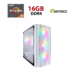 Ігровий ПК ICE X3 M-4F1-W-WH Tower / AMD Ryzen 5 5500 (6 (12) ядер по 3,6 - 4,2 ГГц) / 16 ГБ DDR4 / 480 ГБ SSD / nVidia GeForce GTX 1660 Super, 6 ГБ GDDR6, 192-біт б/в
