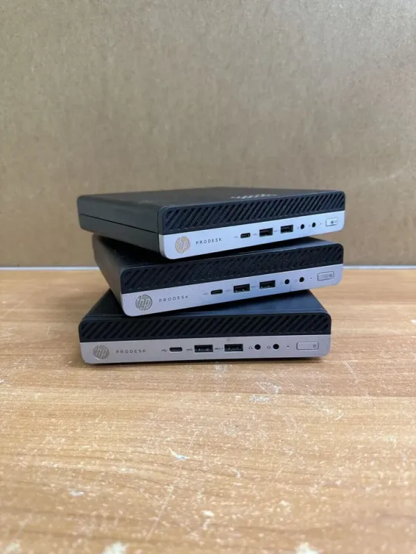 Неттоп HP ProDesk 600 G3 Mini USFF / Intel Core i5-6500T (4 ядра по 2.5 - 3.1 GHz) / 8 GB DDR4 / 500 GB SSD / Intel HD Graphics 530 / DisplayPort б/в - зображення 3