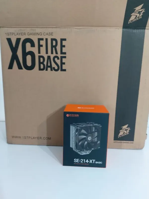Ігровий ПК 1stPlayer X6 Fire Base Tower / Intel Xeon E3-1270 v6 (аналог Intel Core i7-6700) (4 (8) ядра по 3.8 - 4.2 GHz) / 16 GB DDR4 / 128 GB SSD M.2 + 512 GB SSD / nVidia GeForce GTX 1080 Ti, 11 GB GDDR5X, 352-bit / 600W б/в - зображення 6