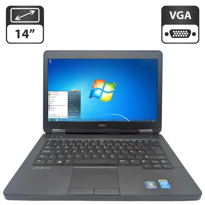Ноутбук Dell Latitude E5440 / 14" (1366x768) TN / Intel Core i5-4200U (2 (4) ядра по 1.6 - 2.6 GHz) / 8 GB DDR3 / 500 GB HDD / Intel HD Graphics 4400 б/в - зображення 1