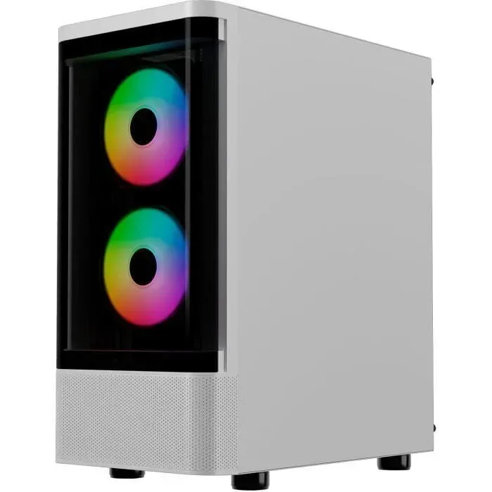 Ігровий ПК Ice Talos E3 CG WH Tower / AMD Ryzen 5 8400F (6 (12) ядер по 4,2 - 4,7 ГГц) / 16 ГБ DDR5 / 1000 ГБ SSD / nVidia GeForce RTX 5060, 8 ГБ GDDR7, 128-біт - зображення 4