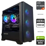 Збірка під замовлення: ігровий ПК Montech Air 1000 Premium Black Tower / AMD Ryzen 5 7500F (6 (12) ядер по 3.7 - 5.0 GHz) / 32 GB DDR5 / 1000 GB SSD M.2 / nVidia GeForce RTX 5070, 12 GB GDDR7, 192-bit / 750W