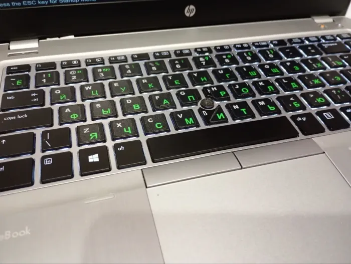 Ультрабук Б-клас HP EliteBook Folio 9480m / 14" (1366x768) TN / Intel Core i5-4310U (2 (4) ядра по 2.0 - 3.0 GHz) / 8 GB DDR3 / 180 GB SSD / Intel HD Graphics 4400 / WebCam б/в - зображення 7