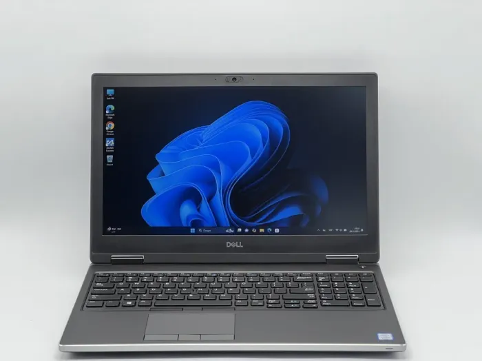 Мобільна робоча станція Dell Precision 7540 / 15.6" (1920x1080) IPS / Intel Core i5-9400H (4 (8) ядра по 2.5 - 4.3 GHz) / 16 GB DDR4 / 240 GB SSD / nVidia Quadro T1000, 4 GB GDDR5, 128-bit / WebCam б/в - зображення 2