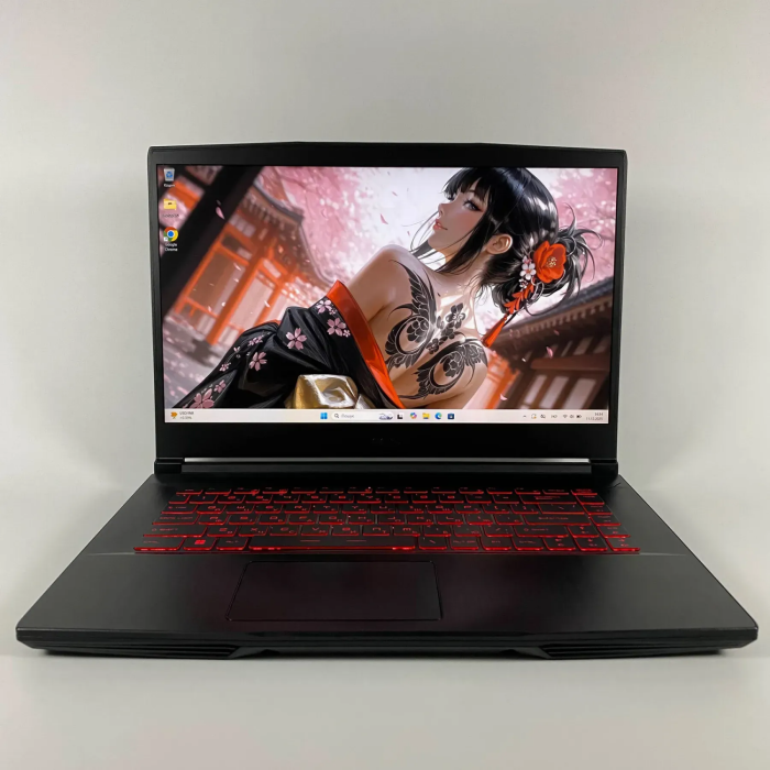 Ігровий ноутбук MSI GF63 Thin 11SC / 15,6" (1920x1080) IPS / Intel Core i5-11400H (6 (12) ядер по 2,7 - 4,5 ГГц) / 16 ГБ DDR4 / 512 ГБ SSD / nVidia GeForce GTX 1650 Max-Q, 4 ГБ GDDR5, 128-біт / Веб-камера / HDMI б/в - зображення 2