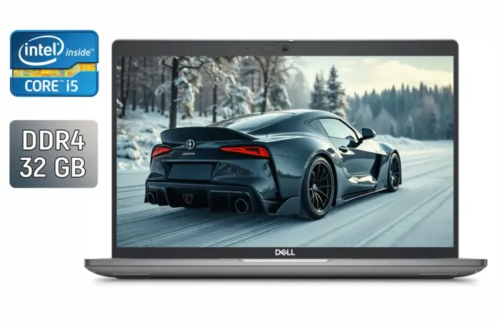 Ультрабук Dell Latitude 5440 / 14" (1920x1080) IPS / Intel Core i5-1345U (10 (12) ядер по 3.5 - 4.7 GHz) / 32 GB DDR4 / 512 GB SSD / Intel Iris Xe Graphics / WebCam / HDMI / Windows 11 б/в - зображення 1