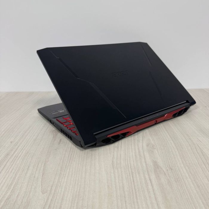 Ігровий ноутбук Acer Nitro 5 AN515-57 / 15.6" (2560x1440) IPS / Intel Core i5-11400H (6 (12) ядер по 2.7 - 4.5 GHz) / 32 GB DDR4 / 256 GB SSD NVMe + 1000 GB HDD / nVidia GeForce RTX 3050, 4 GB GDDR6, 128-bit / WebCam б/в - зображення 6