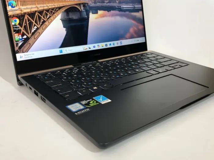 Ігровий ультрабук Б-клас Asus ZenBook Pro 14 UX480F / 14" (1920x1080) IPS / Intel Core i5-8265U (4 (8) ядра по 1.6 - 3.9 GHz) / 8 GB DDR4 / 256 GB SSD / nVidia GeForce GTX 1050 Max-Q, 2 GB GDDR5, 128-bit / WebCam / Win 11 Pro б/в - зображення 10