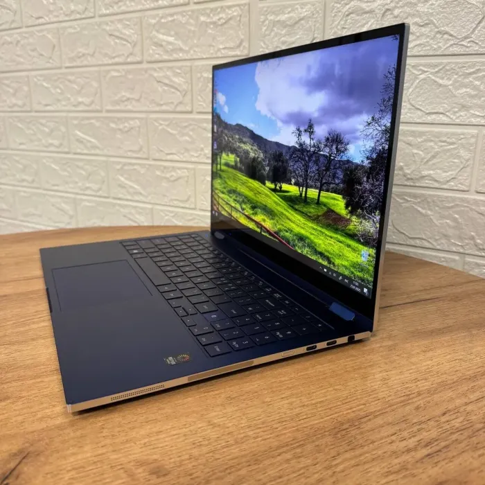 Ультрабук-трансформер Б-клас Samsung Galaxy Book Flex NP950QCG Blue / 15.6" (1920x1080) IPS / Intel Core i7-1065G7 (4 (8) ядра по 1.3 - 3.9 GHz) / 12 GB DDR4 / 512 GB SSD / Intel Iris Plus Graphics / WebCam б/в - зображення 5