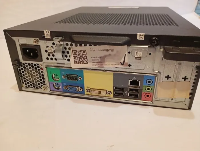 ПК Б-клас Acer Veriton X2632G SFF / Intel Core i5-4590 (4 ядра по 3.3 - 3.7 GHz) / 8 GB DDR3 / 500 GB HDD / Intel HD Graphics 4600 / DVD-RW б/в - зображення 4