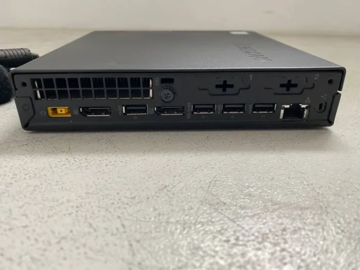 Неттоп Lenovo ThinkCentre M910q Tiny USFF / Intel Core i3-7100T (2 (4) ядра по 3.4 GHz) / 8 GB DDR4 / 128 GB SSD / Intel HD Graphics 630 б/в - зображення 3