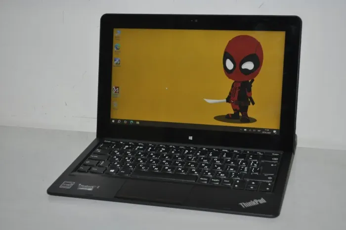 Ноутбук-трансформер Lenovo ThinkPad Helix 20CH / 11.6" (1920x1080) TN Touch / Intel Core M-5Y10 (2 (4) ядра по 0.8 - 2.0 GHz) / 8 GB DDR3 / 256 GB SSD / Intel HD Graphics 5300 / WebCam / LTE / Windows 10 Pro б/в - зображення 3