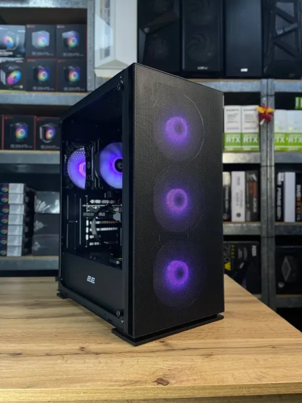 Збірка під замовлення: ігровий ПК 2E Gaming Virtus Neo G3301N Tower / AMD Ryzen 5 3600 (6 (12) ядер по 3.6 - 4.2 GHz) / 16 GB DDR4 / 1000 GB SSD M.2 / nVidia GeForce RTX 3060, 12 GB GB GDDR6, 192-bit / HDMI / 650W - зображення 6