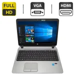 Ноутбук HP ProBook 450 G2 / 15.6" (1920x1080) TN / Intel Core i5-5200U (2 (4) ядра по 2.2 - 2.7 GHz) / 6 GB DDR3 / 500 GB HDD / Intel HD Graphics 5500 / WebCam / DVD-ROM б/в