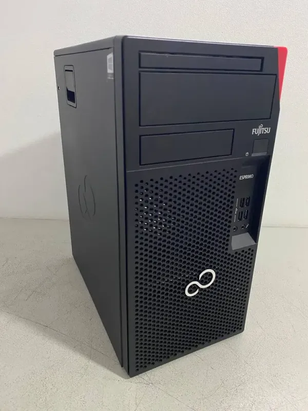 Комп'ютер Fujitsu Esprimo P558 E85 Tower / Intel Core i3-8100 (4 ядра по 3.6 GHz) / 8 GB DDR4 / 128 GB SSD + 500 GB HDD / Intel UHD Graphics 630 б/в - зображення 2