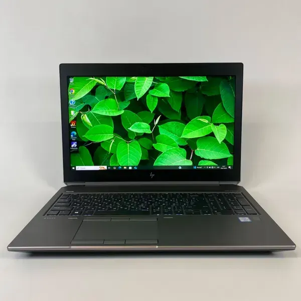 Мобільна робоча станція Б-клас HP ZBook 15 G5 / 15.6" (1920x1080) IPS / Intel Core i7-8850H (6 (12) ядер по 2.6 - 4.3 GHz) / 16 GB DDR4 / 512 GB SSD / nVidia Quadro P1000, 4 GB GDDR5, 256-bit / WebCam / TouchID б/в - зображення 2