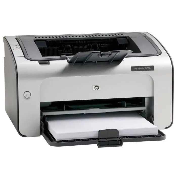 Принтер HP LaserJet P1006 / Лазерний монохромний друк / 600x600 dpi / A4 / 16 стор/хв / USB 2.0 б/в - зображення 1