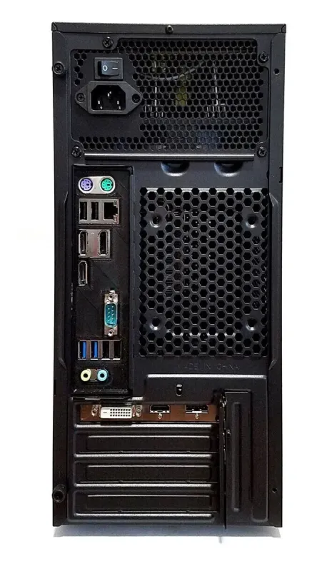 Ігровий ПК Vinga CS112B Tower NEW / Intel Xeon E3-1240 v3 (4 (8) ядра по 3.4 - 3.8 GHz) (аналог i7-4770) / 16 GB DDR3 / 256 GB SSD + 2000 GB HDD / AMD Radeon RX 550, 2 GB GDDR5, 128-bit б/в - зображення 3