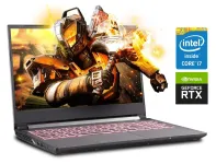 Ігровий ноутбук Б-клас Sager NH55ED / 15.6" (1920x1080) IPS / Intel Core i7-8750H (6 (12) ядер по 2.2 - 4.1 GHz) / 16 GB DDR4 / 512 GB SSD / nVidia GeForce RTX 2060, 6 GB GDDR6, 192-bit / WebCam б/в