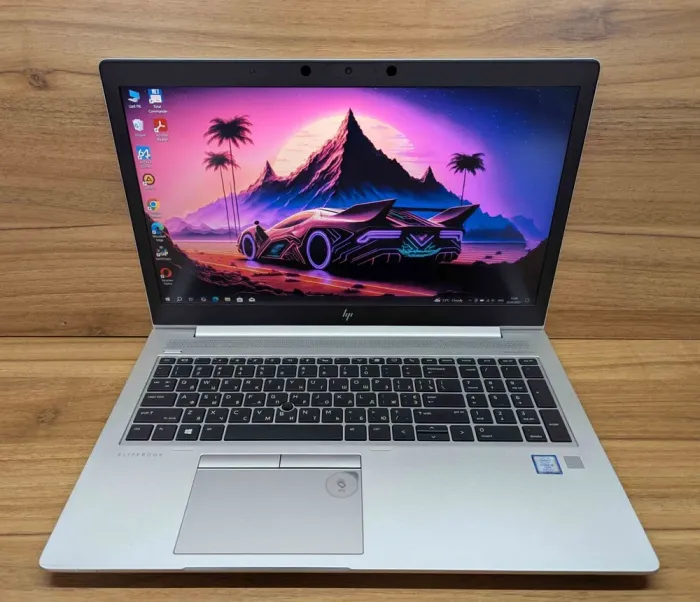 Ультрабук HP EliteBook 850 G6 / 15.6" (1920x1080) IPS / Intel Core i5-8365U (4 (8) ядра по 1.6 - 4.1 GHz) / 16 GB DDR4 / 512 GB SSD / Intel UHD Graphics / WebCam / TouchID / Windows 10 б/в - зображення 2