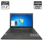 Ноутбук Asus R704A / 17.3" (1600x900) TN / Intel Pentium B970 (2 ядра по 2.3 GHz) / 8 GB DDR3 / 320 GB HDD / Intel HD Graphics / WebCam / DVD-ROM б/в