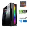 Ігровий ПК Tower / AMD Ryzen 5 5500 (6 (12) ядер по 3.6 - 4.2 GHz) / 16 GB DDR4 / 480 GB SSD / nVidia GeForce RTX 3060, 8 GB GDDR6, 128-bit / 600W