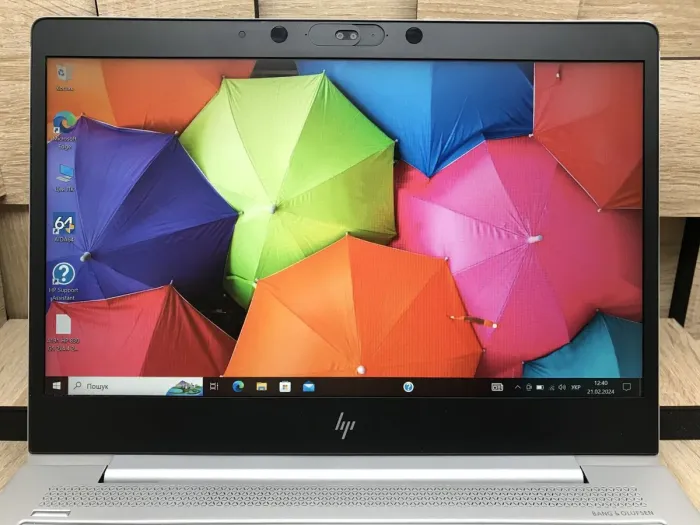 Ультрабук HP EliteBook 830 G5 / 13.3" (1920x1080) IPS / Intel Core i7-8650U (4 (8) ядра по 1.9 - 4.2 GHz) / 8 GB DDR4 / 256 GB SSD M.2 / Intel UHD Graphics 620 / WebCam / USB 3.1 / HDMI б/в - зображення 3