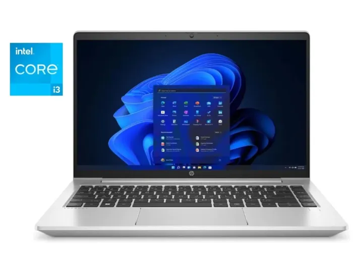 Ультрабук Б-клас HP ProBook 640 G8 / 14" (1920x1080) IPS / Intel Core i3-1115G4 (2 (4) ядра по 1.7 - 4.1 GHz) / 8 GB DDR4 / 256 GB SSD NVMe / Intel UHD Graphics / WebCam / Win 10 Pro б/в - зображення 1