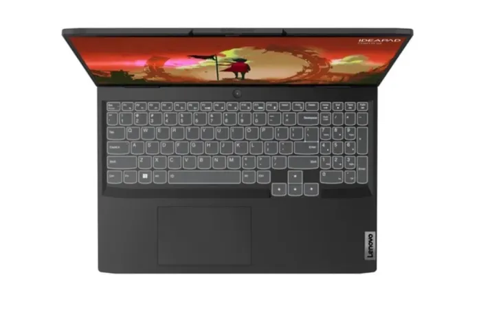 Ігровий ноутбук Lenovo IdeaPad Gaming 3 / 15.6" (1920x1080) IPS / AMD Ryzen 5 7535HS (6 (12) ядер по 3.3 - 4.55 GHz) / 16 GB DDR5 / 512 GB SSD / nVidia GeForce RTX 3050, 4 GB GDDR6, 128-bit / WebCam - зображення 3