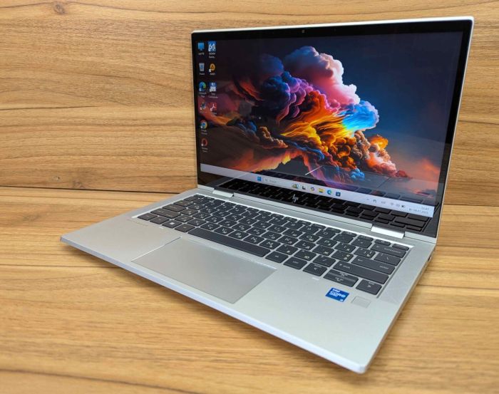 Ультрабук HP EliteBook x360 830 G8 / 13.3" (1920x1080) IPS Touch / Intel Core i5-1145G7 (4 (8) ядра по 2.6 - 4.4 GHz) / 16 GB DDR4 / 512 GB SSD / Intel Iris Xe Graphics / WebCam / TouchID / Windows 11 б/в - зображення 5