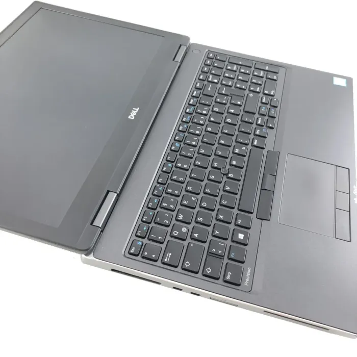 Мобільна робоча станція Dell Precision 7540 / 15.6" (1920x1080) IPS / Intel Core i7-9850H (6 (12) ядер по 2.6 - 4.6 GHz) / 16 GB DDR4 / 240 GB SSD / nVidia Quadro RTX 3000, 6 GB GDDR6, 192-bit / WebCam б/в - зображення 3