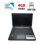 Ноутбук Б-клас Acer e13 / 13.3" (1366x768) TN / Intel Celeron N2840 (2 ядра по 2.16 - 2.58 GHz) / 4 GB DDR3 / 500 GB HDD / Intel HD Graphics / WebCam б/в