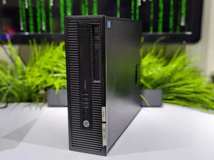 Комп'ютер HP ProDesk 600 G1 SFF / Intel Core i5-4430 (4 ядра по 3.0 - 3.2 GHz) / 8 GB DDR3 / 512 GB SSD / Intel HD Graphics 4600 / DVD-RW б/в - зображення 4