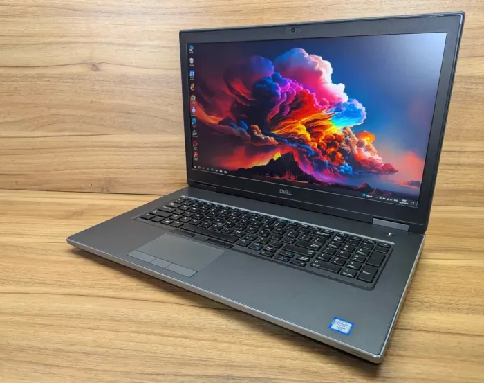 Мобільна робоча станція Dell Precision 7740 / 17.3" (1920x1080) IPS / Intel Xeon E-2276M (6 (12) ядер по 2.8 - 4.7 GHz) / 32 GB DDR4 / 1000 GB SSD / nVidia Quadro RTX 4000, 8 GB GDDR6, 256-bit / WebCam / HDMI / Windows 10 б/в - зображення 3