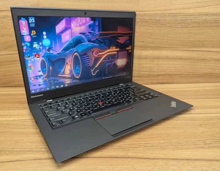 Ноутбук Lenovo ThinkPad x1 Carbon 3rd / 14" (1920x1080) IPS / Intel Core i5-5300U (2 (4) ядра по 2.3 - 2.9 GHz) / 8 GB DDR3 / 256 GB SSD / Intel HD Graphics 5500 / WebCam / Fingerprint / Windows 10 б/в - зображення 4