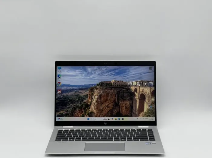 Ноутбук-трансформер HP EliteBook x360 1040 G5 / 14" (1920x1080) IPS Touch / Intel Core i7-8650U (4 (8) ядра по 1.9 - 4.2 GHz) / 16 GB DDR4 / 512 GB SSD / Intel UHD Graphics 620 / WebCam б/в - зображення 2