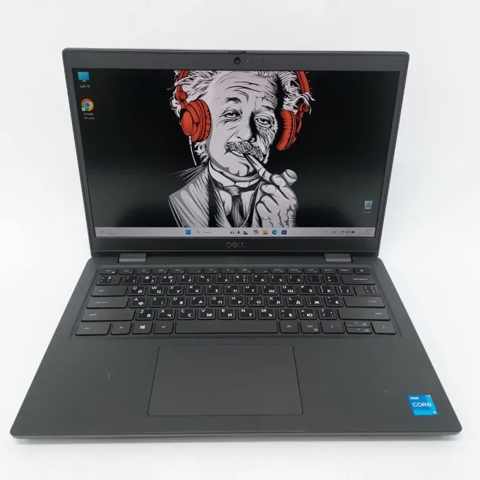 Ультрабук Dell Latitude 3420 / 14" (1920х1080) IPS / Intel Core i5-1145G7 (4 (8) ядра по 2.6 - 4.4 GHz) / 16 GB DDR4 / 256 GB SSD / Intel Iris Xe Graphics / WebCam б/в - зображення 3
