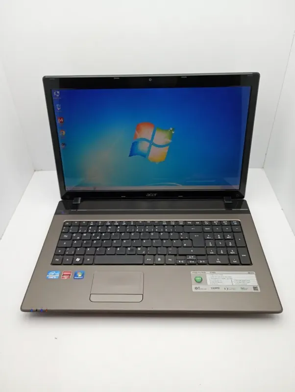 Ноутбук Acer Aspire 7750G / 17.3" (1600x900) TN / Intel Core i5-2410M (2 (4) ядра по 2.3 - 2.9 GHz) / 8 GB DDR3 / 1000 GB HDD / Intel HD Graphics 3000 / WebCam б/в - зображення 7