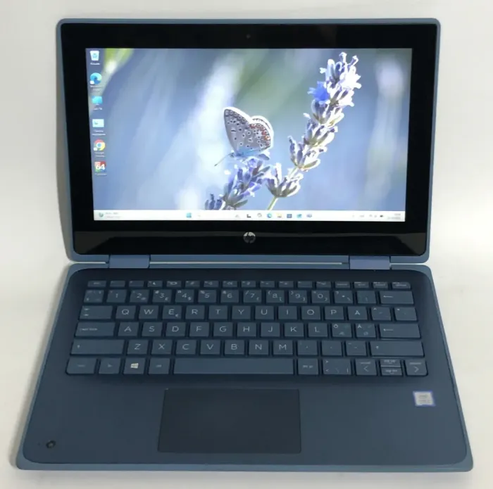 Нетбук-трансформер Б-клас HP ProBook x360 11 G6 EE / 11.6" (1366x768) TN Touch / Intel Core i3-10110Y (2 (4) ядра по 1.0 - 4.0 GHz) / 4 GB DDR3 / 128 GB SSD / Intel UHD Graphics / WebCam / Win 11 Pro б/в - зображення 2