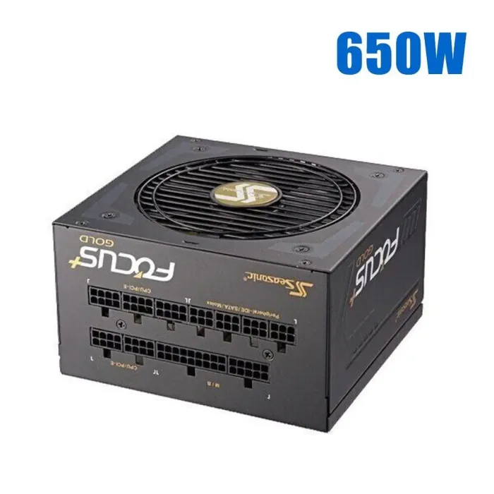 Блок живлення Seasonic Focus Plus Gold SSR-650FX / 650W / 24+4(4)+6(8) pin б/в - зображення 1