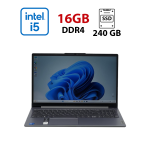 Ноутбук Lenovo IdeaPad Slim 3 15IRU8 / 15.6" (1920x1080) IPS Touch / Intel Core i5-1335U (10 (12) ядра по 3.4 - 4.6 GHz) / 8 GB DDR4 / 240 GB SSD / Intel Iris Xe Graphics / WebCam б/в