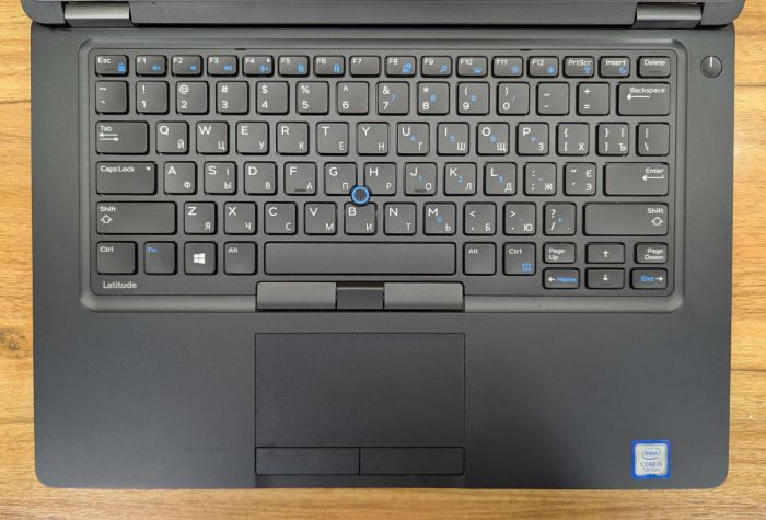 Ультрабук Dell Latitude 5480 / 14" (1920x1080) IPS Touch / Intel Core i5-7440HQ (4 ядра по 2.8 - 3.8 GHz) / 16 GB DDR4 / 512 GB SSD / nVidia GeForce 930MX, 2 GB DDR3, 64-bit / WebCam / Windows 10 б/в - зображення 3