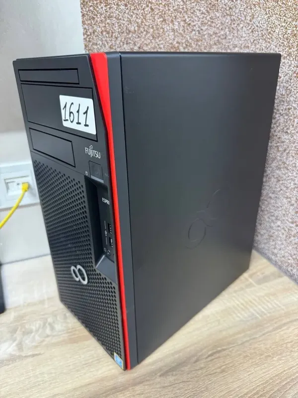 Комп'ютер Fujitsu Esprimo P558 E94+ Tower / Intel Pentium Gold G5600 (4 ядра по 3.9 GHz) / 8 GB DDR4 / 120 GB SSD / Intel UHD Graphics 630 б/в - зображення 5