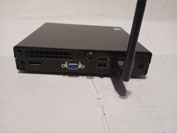 Неттоп HP ProDesk 400 G1 Mini USFF / Intel Core i3-4130T (2 (4) ядер по 2.9 GHz) / 8 GB DDR3 / 128 GB SSD NVMe + 1000 GB HDD / Intel HD Graphics 4400 б/в - зображення 4