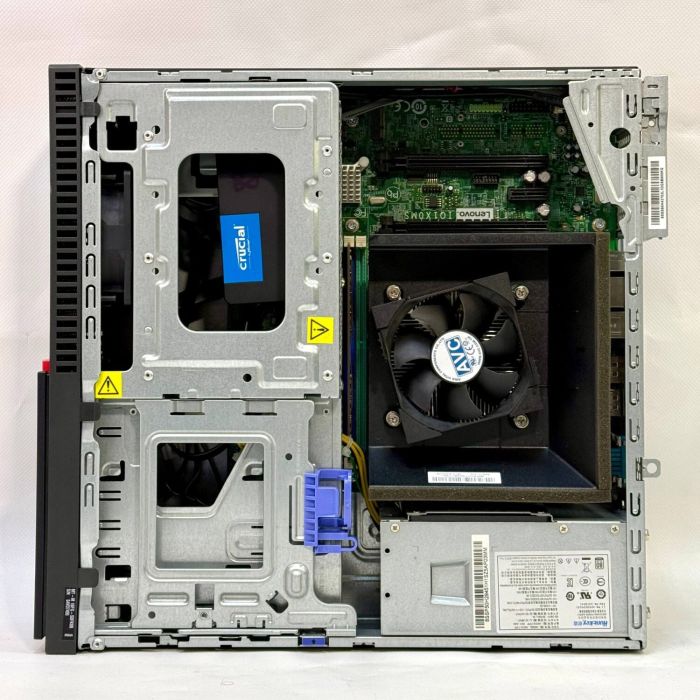 Комп'ютер Lenovo ThinkCentre M900 SFF / Intel Core i5-6600 (4 ядра по 3,3 - 3,9 ГГц) / 8 ГБ DDR4 / 120 ГБ SSD / Intel HD Graphics 530 б/в - изображение 6