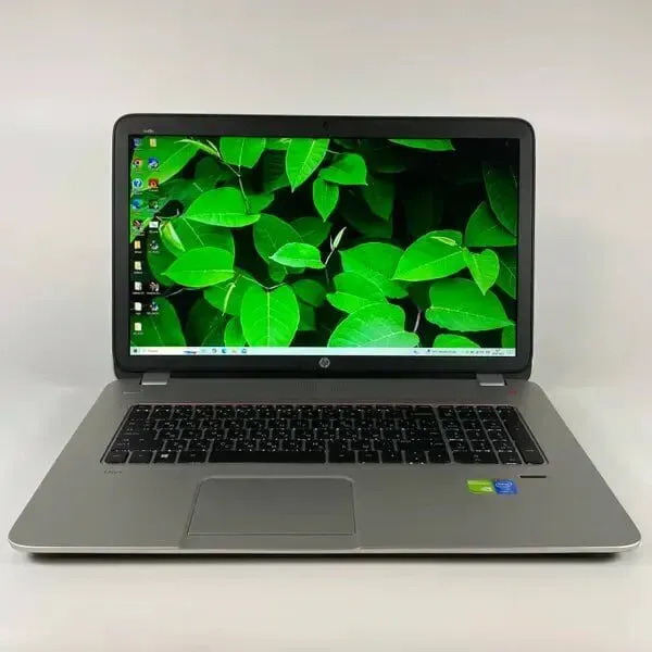 Ноутбук HP Envy 17 / 17.3" (1920x1080) TN / Intel Core i7-4700MQ (4 (8) ядра по 2.4 - 3.4 GHz) / 16 GB DDR3 / 256 GB SSD / nVidia GeForce GT 740M, 2 GB DDR3, 64-bit / WebCam / Fingerprint б/в - зображення 2