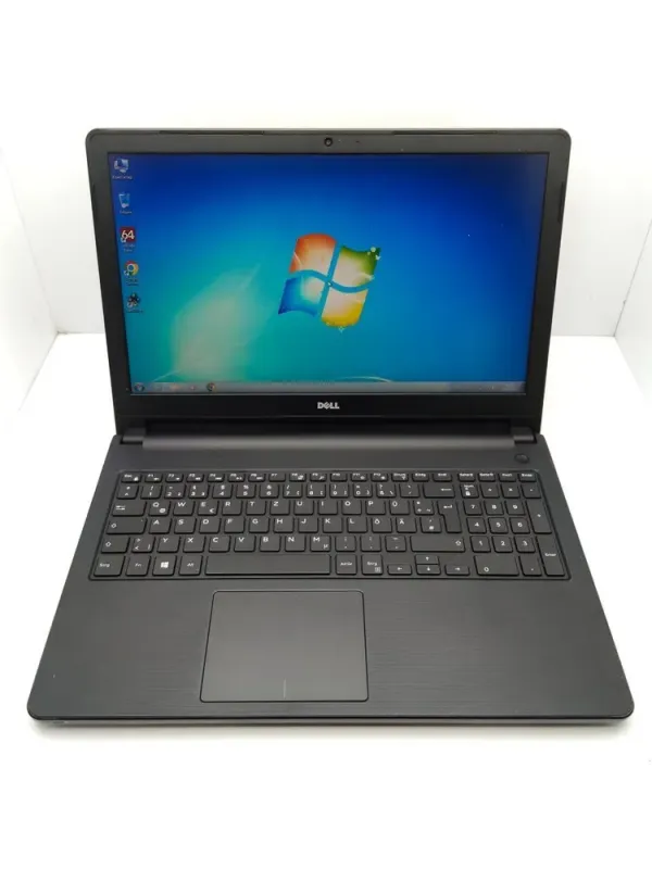 Ноутбук Dell Vostro 3558 / 15.6" (1366x768) TN / Intel Pentium 3805U (2 ядра по 1.9 GHz) / 8 GB DDR3 / 320 GB HDD / Intel HD Graphics / WebCam / DVD-ROM б/в - зображення 2